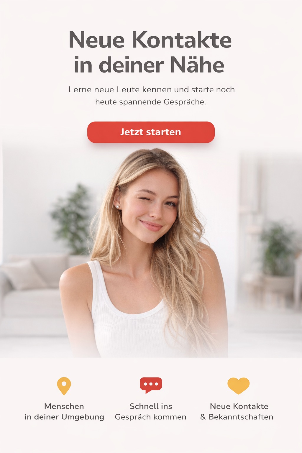 Neue Kontakte in deiner Nähe